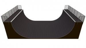 Vert Ramp, H4.0 x W9.0 x L15.0