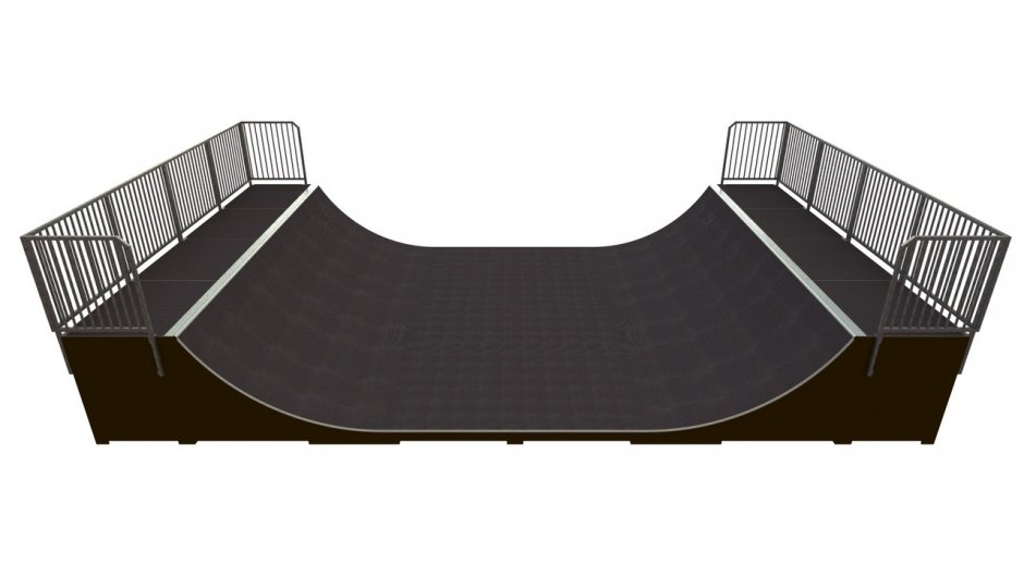Halfpipe, H2.0 x W6.0 x L11.20