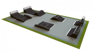 Base skatepark H2.0xW18.0xL35.0m