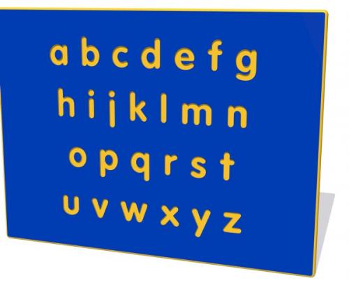 Alphabet Lower Case Play Panel