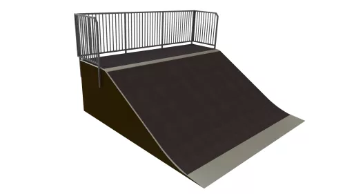 Bank L4,3 x W2,44 x H1,2