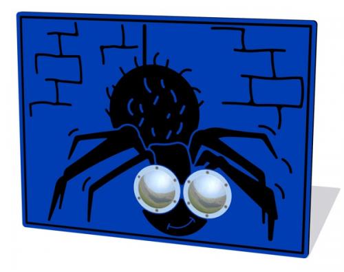 Bug Eyes Spider Play Panel