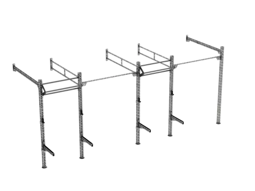 Cross Competition 20' Outdoor Stainless Steel Wallmounts