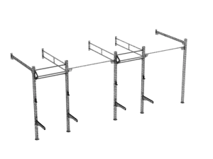 Cross Competition 20' Outdoor Stainless Steel Wallmounts