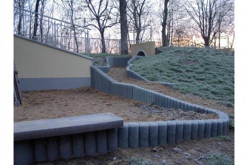 EKO kubbpalisad Ø 13 cm