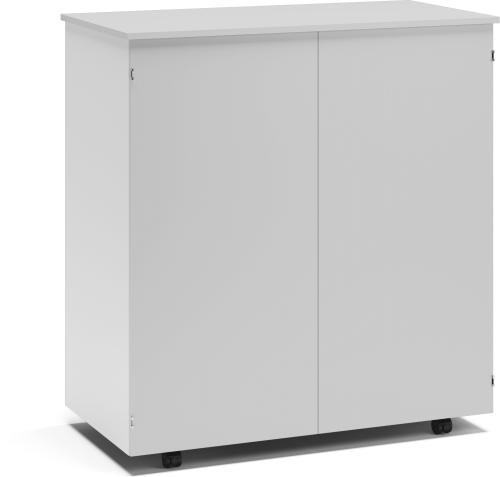 Cubic Vitlaminat/ljusgrå