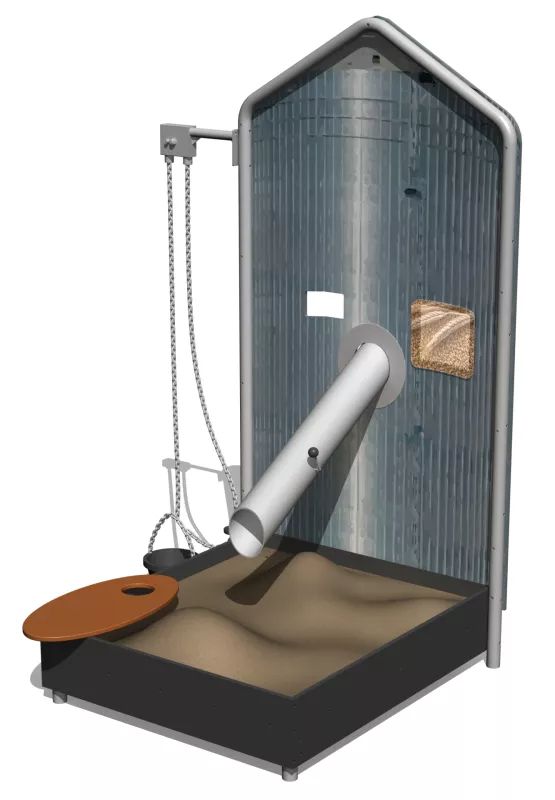 Sandlek SPANMÅLSSILO