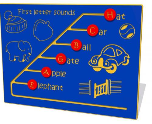 First Letter Sounds Play Panel