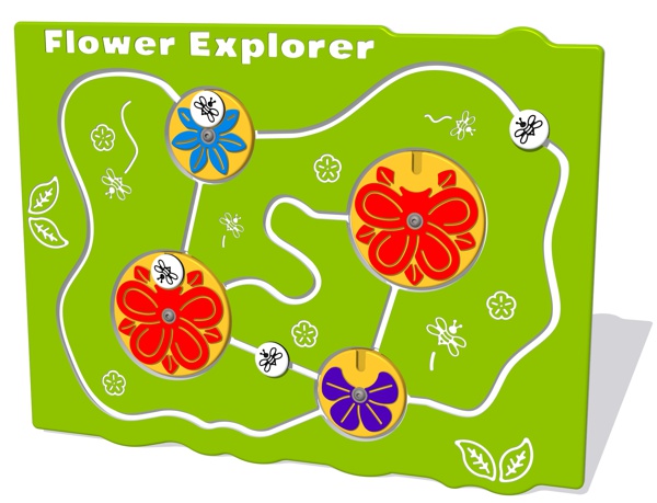 Flower Explorer Play Panel