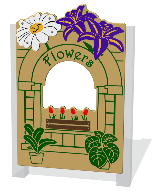 Flower Shop Play Panel