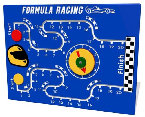 Formula Racing Play Panel