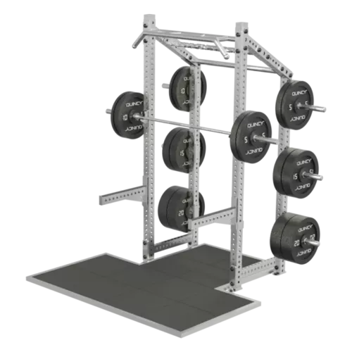 QUINCY CROSS COMPETITION 3/4 POWER RACK + PLATFORM