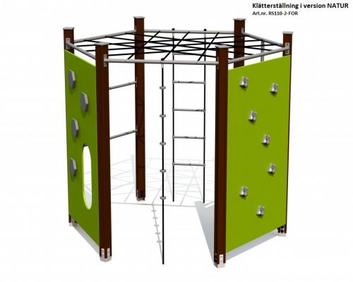 Klätterställning HEXAGON Stor