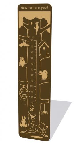 How tall are you – Tree Play Panel
