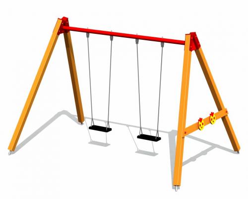 Gungställning BABY BIRD 2 platser