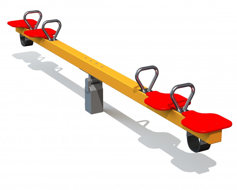 Gungbräda TODDLER 4 platser