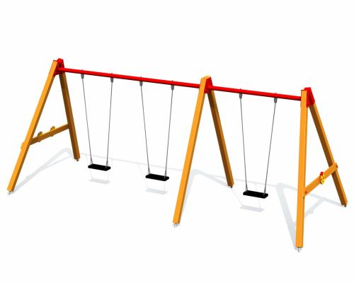 Gungställning BABY BIRD 3 platser