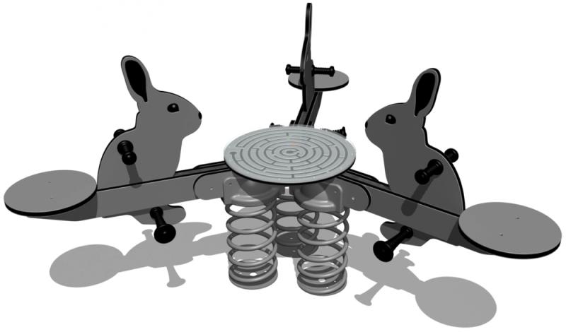 Fjädergunga 'KANINER'