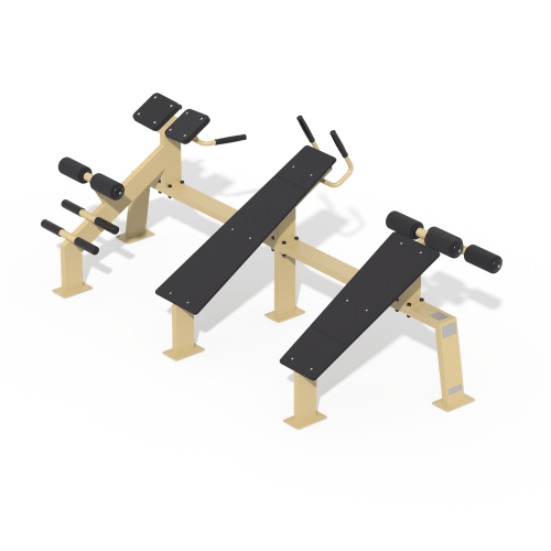 Rygglyft / Magträning – Multistation, ”3-i-1”