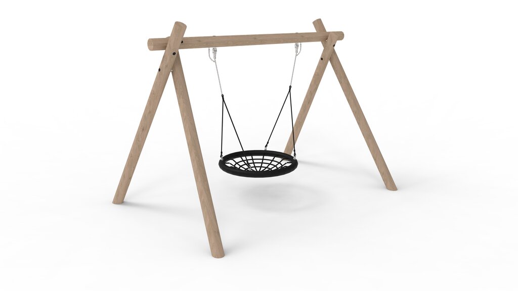 Snurrgunga Naturlek i Robinia – Lekplatsutrustning för skolor, parker & BRF | KPLN.se