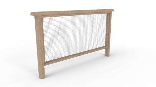 SINNESVÄGG NR. 2. TRÅDNÄT TILL BLOMMOR