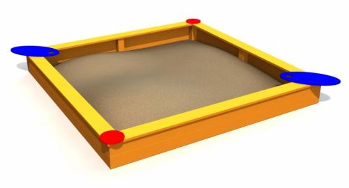 Sandlåda - 3000x3000