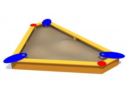 Sandlåda Triangulär