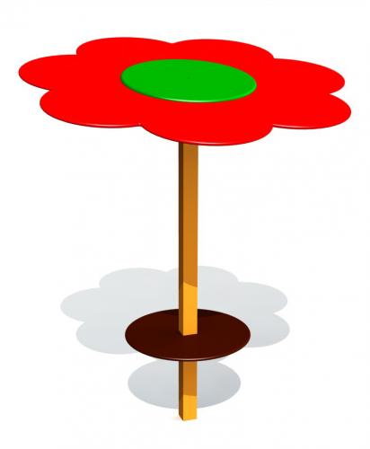 Sandbakbord BLOMSKUGGAN