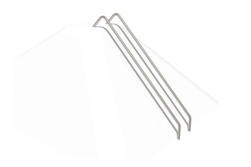 Glidstänger för slänter, rostfritt stål (2,30m)
