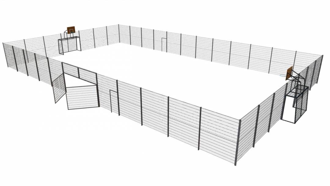Multiarena metall 18 m x 30 m