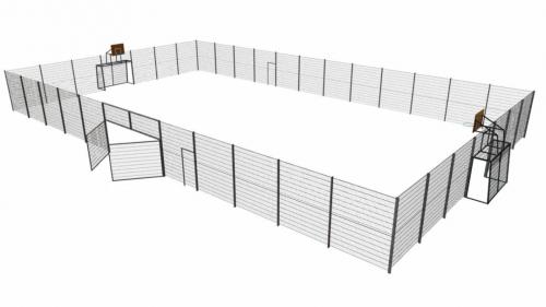 Multiarena metall 18 m x 30 m