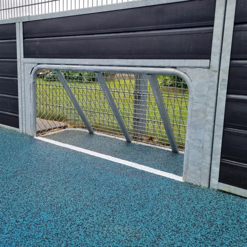 Muga integrerat hockeymål