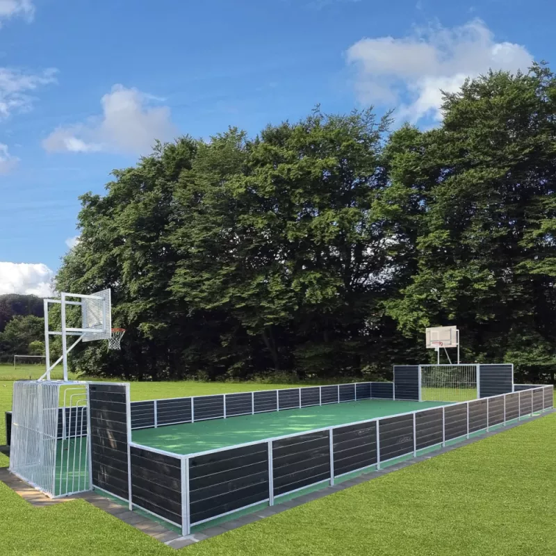 Muga Multiarena Standard 15x25,5 m inkl. 2 st. fotbollsmål