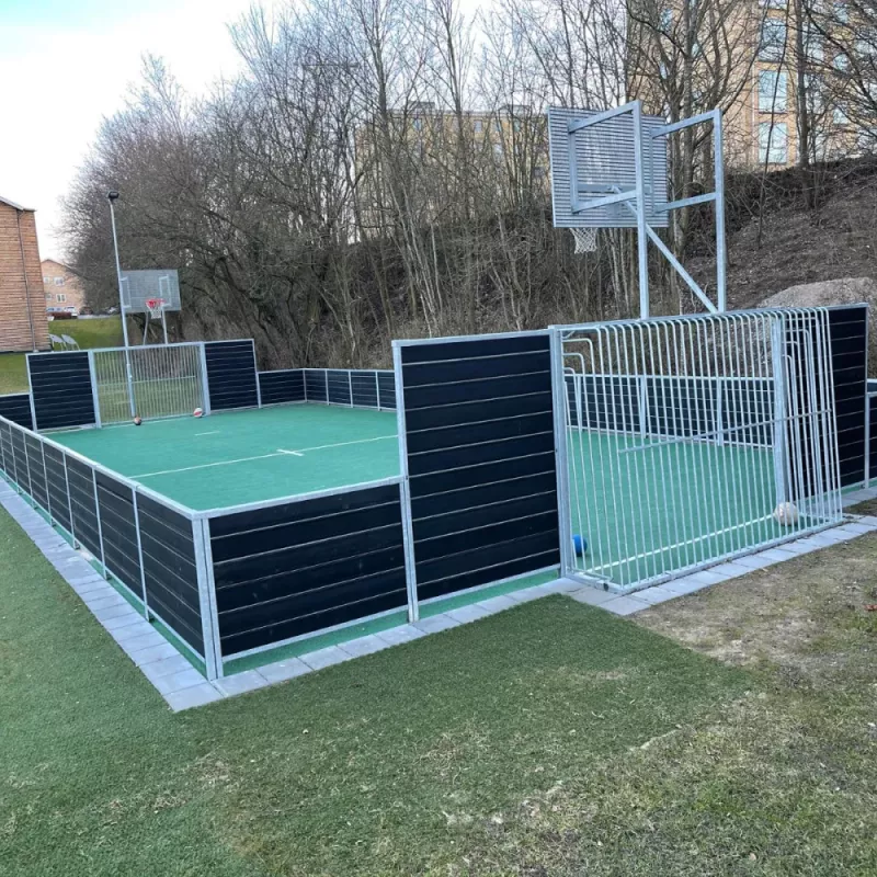 Muga Multiarena 9x18 m inkl. 2 st. fotbollsmål