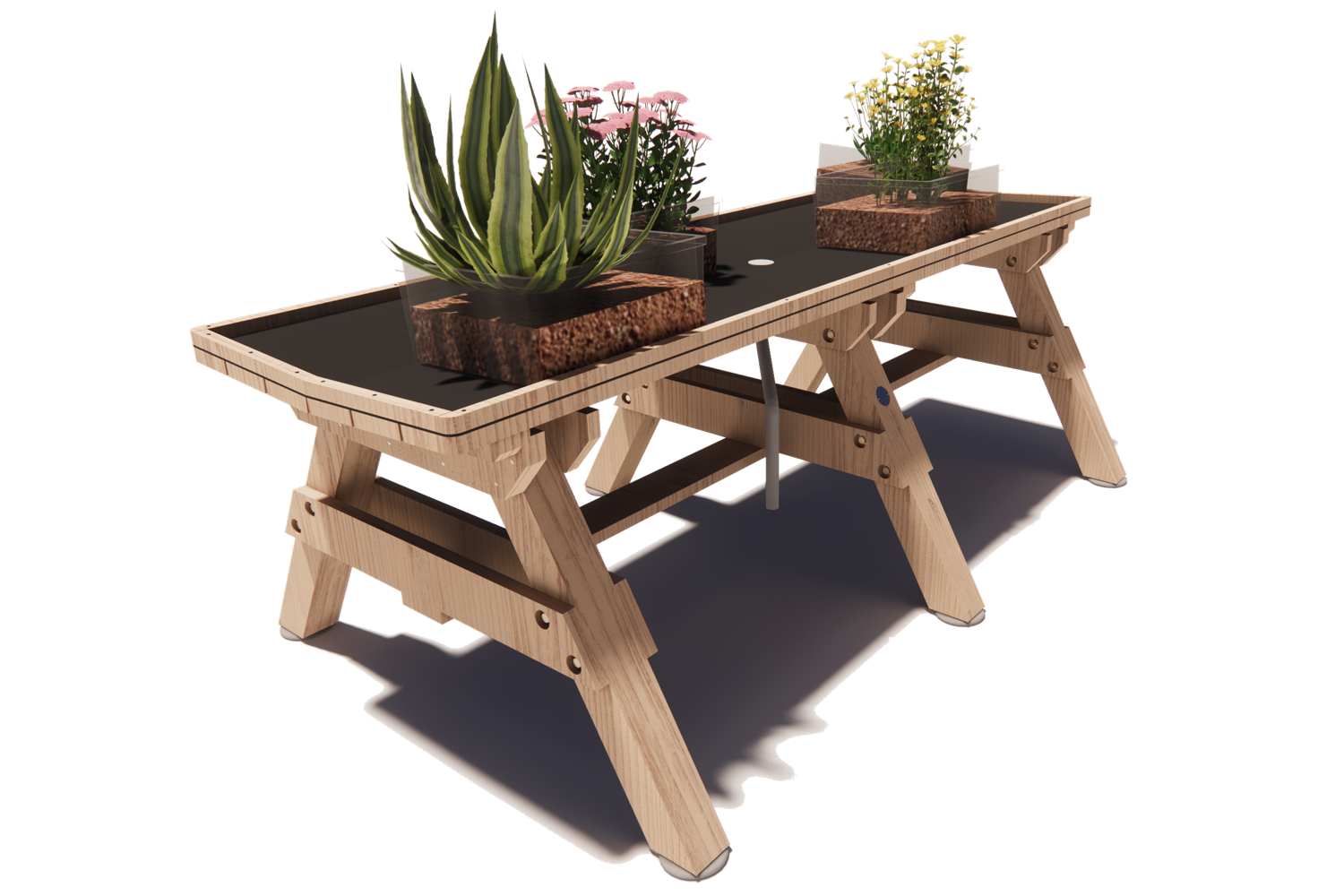 Tillgängliga odlingsbordet