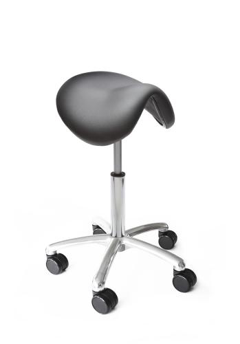 Polo M i svart konstläder Illusion