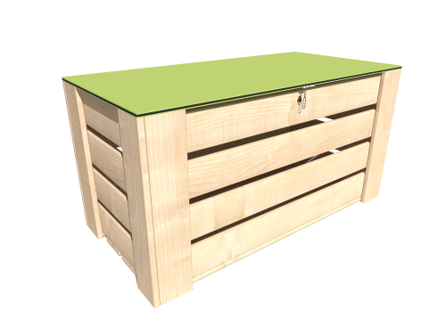 Förvaringsbox i OrganoWood