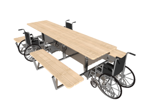 Gata/Trädgårdsbänken Enkla