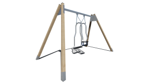 Gunga i OrganoWood med dubbelsits