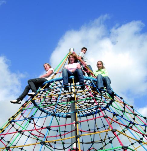 Klätternät Pyramid h. 6 5 m