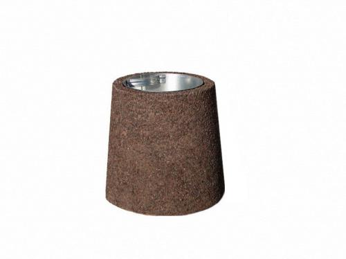 Konformad papperskorg i betong 20L