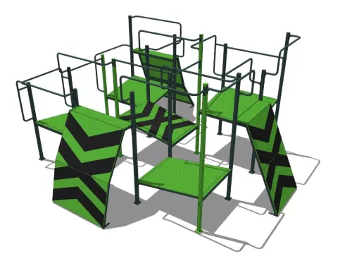 PARKOUR SET MELLAN