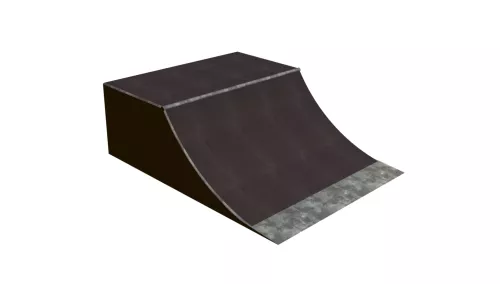 Quarterpipe L2.6 x W1.22 x H0.8