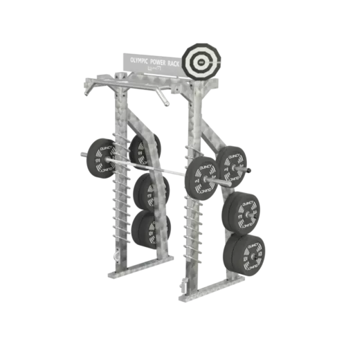 QUINCY OLYMPIC HALF POWER RACK