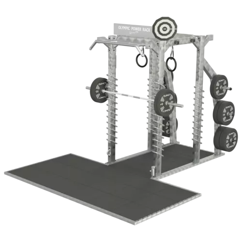 QUINCY OLYMPIC POWER RACK + PLATFORM