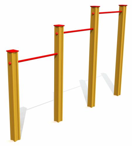 Volträcke i aluminium tre höjder