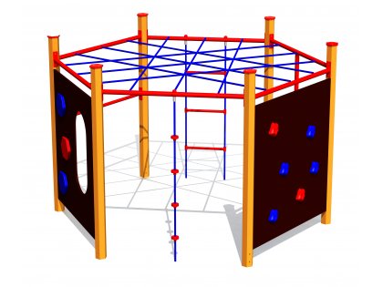 Klätterställning HEXAGON Lägre