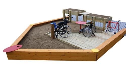 Tillgängliga Sandlådan Exklusiv