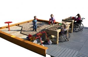 Tillgängliga Sandlådan Super