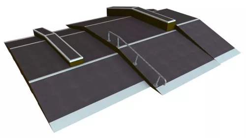 Skate funbox L7 x W7.5 x H1